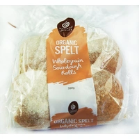 Ancient Grains Wholegrain Spelt Rolls 380g