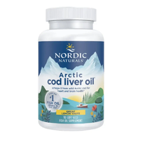 Nordic Naturals Arctic Cod Liver Lemon 90 Capsules 