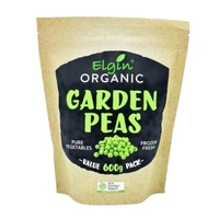 Elgin Organic Peas Frozen 600g
