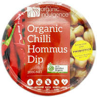 Organic Indulgence Chilli Hommus 200g