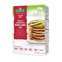 Orgran Pancake Mix Apple & Cinnamon 375g