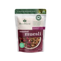 Brookfarm Toasted Cranberry Macadamia Museli 500g