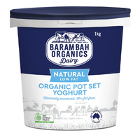 Barambah Organic Yoghurt Low Fat 1kg