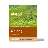 Planet Organic Oolong Tea 25 Bags