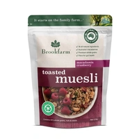 Brookfarm Toasted Muesli Cranberry Macadamia 1.3kg