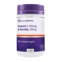 henry blooms Vitamin C + Rosehip 180 Tablets