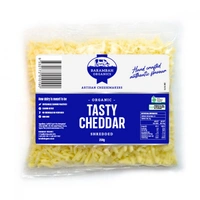 Barambah Organic Tasty Cheddar Shredded 250g