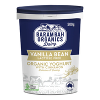 Barambah Organic Yoghurt Vanilla 500g