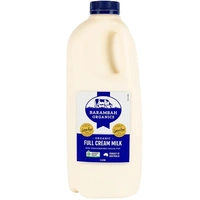 Barambah Organic Full Cream Milk 2 Litre