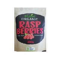 Elgin Organic Raspberries Frozen 350g