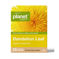 Planet Organic Dandelion Leaf Tea 25 Bags