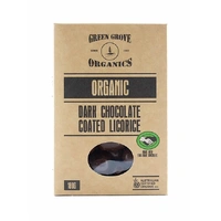 Green Grove Organic Dark Chocolate Coated Licorice 180g