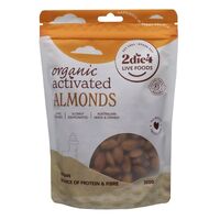 2Die4 Activated Almonds 300g
