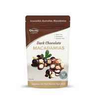 Morlife Dark Chocolate Macadamias 125g