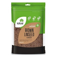 Lotus Brown Linseed Organic 500g