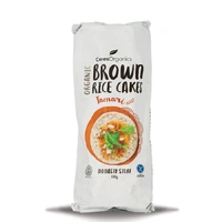 Ceres Organics Brown Rice Cakes Tamari 110g