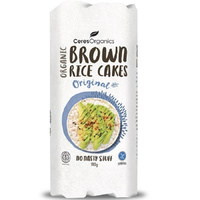 Ceres Organic Brown Rice Cakes Originals Sea Salt 110g