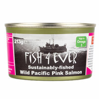 Fish 4 Ever Wild Pink Salmon 213g