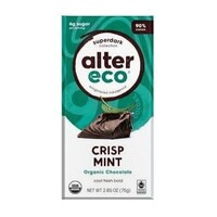 Alter Eco Mint Blackout Organic Crisp Dark Chocolate 75g