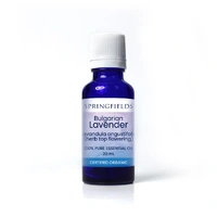 Springfields Essential Oil Lavender Organic 20ml 