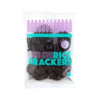 Spiral Black Sesame Crackers 75g