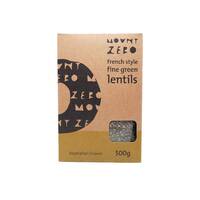 Mt Zero Lentils Green French 500g