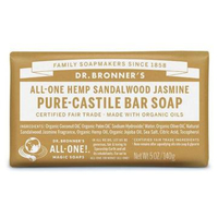 Dr Bronners Sandalwood Jasmine Castile Bar Soap