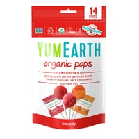 Yum Earth Organic Pops Assorted Flavours 14pk