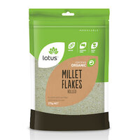 Lotus Rolled Millet Flakes 375g