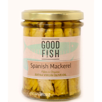 Good Fish Spanish Mackerel Organic Extra Virgin Oil 200g