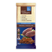 Sweet William No Added Sugar Original Chocolate 100g