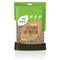 Lotus Textured Soy Protein Coarse Organic 100g