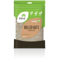 Lotus Rolled Oats Unstabilised Organic 750g