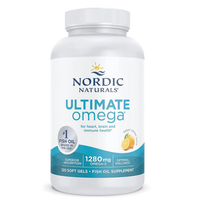 Nordic Naturals Ultimate Omega Lemon 120 Capsules 