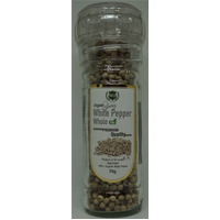 Cecil White Pepper Grinder 60g