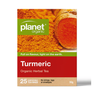 Planet Organic Turmeric Tea 25 Bags