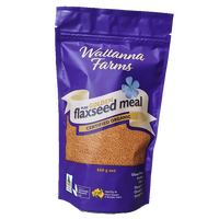 Waltanna Farms Pure Golden Flaxseed Meal Organic 500g