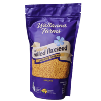 Waltanna Farms Organic Golden Flaxseed Rolled 400g