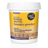 Simply Clean Laundry Powder Lemon Myrtle 1kg