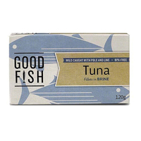 Good Fish Tuna Brine Organid 120g