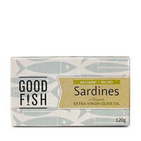 Good Fish Sardines Extra Virgin Oil Can 120g