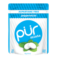 Pur Gum Peppermint Mints 22g