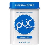 Pur Gum Peppermint Mints 30g