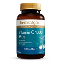 Herbs of Gold Vitamin C 1000mg 60 Tablets