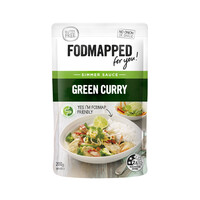 Fodmapped Green Curry Simmer Sauce 200g