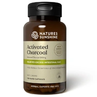 Nature's Sunshine Activated Charcoal 100 Capsules 