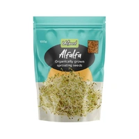 Untamed Organic Alfalfa Sprouting Seeds 100g