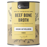 NutraOrganics Beef Bone Broth Turmeric 125g