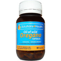 Solutions 4 Health Oregano Oil of Wild 60 Capsules