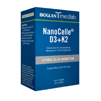 Bioglan Medlab Nanocelle Vit D3 + K2 30ml